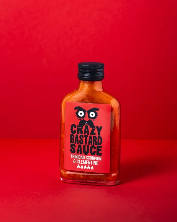 CRAZY BASTARD su "Trinidad Scorpion" paprika ir Klementinais