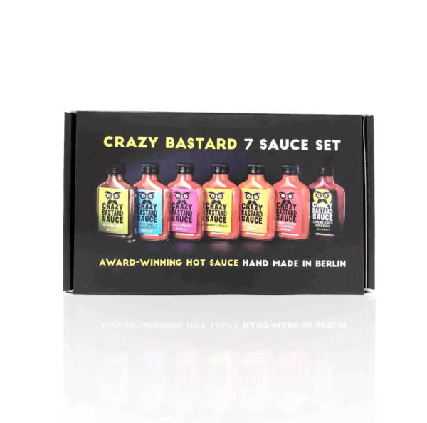 CRAZY BASTARD 7 padažų rinkinys