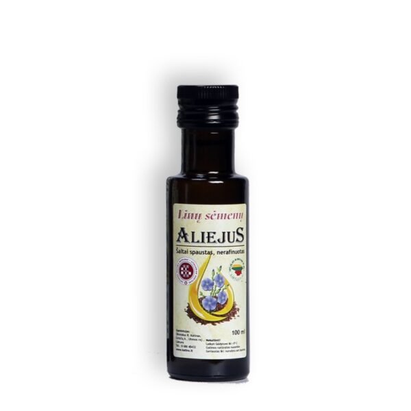 Šalto spaudimo linų sėmenų aliejus (Pagal senovines tradicijas) - Image 3