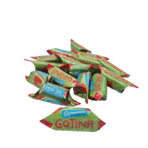 Saldainiai "Skriveru Karvutė" arbūzų skonio