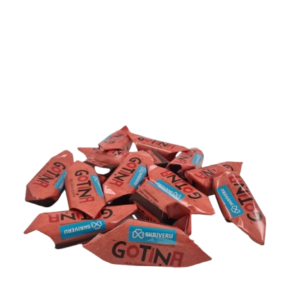 Saldainiai "Skriveru Karvutė" su spanguolėmis