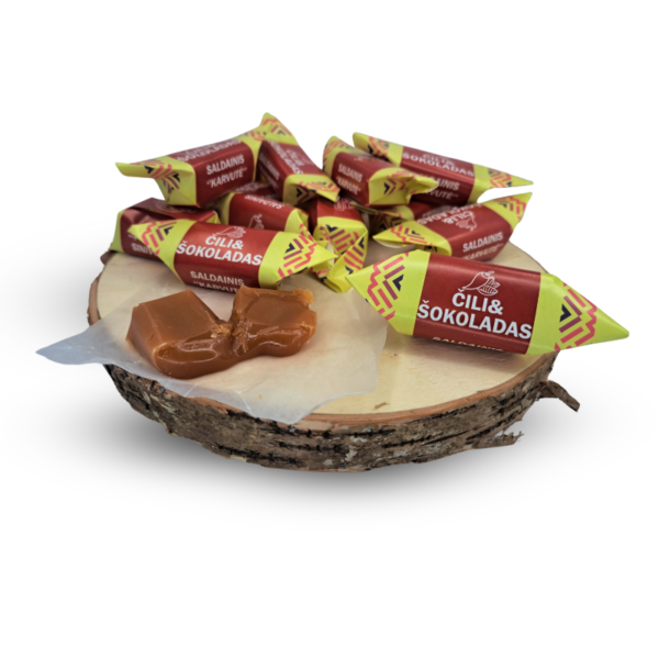Karvutė „Čili šokoladas“