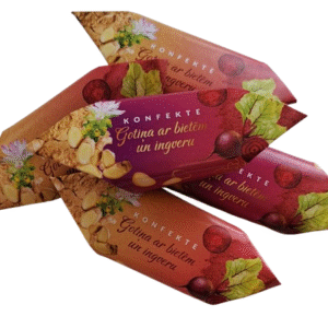 Saldainiai "Karvutė" burokėliais ir imbieru