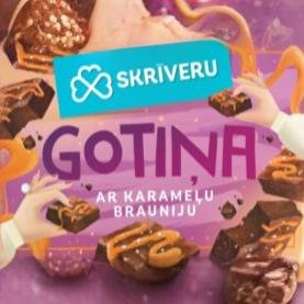 Saldainiai "Skriveru Karvutė" su šokoladiniu pyragu